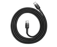 Kabel BASEUS USB-C USB-C Baseus Cafue PD 60W 1m czarno-szary CATKLF-GG1